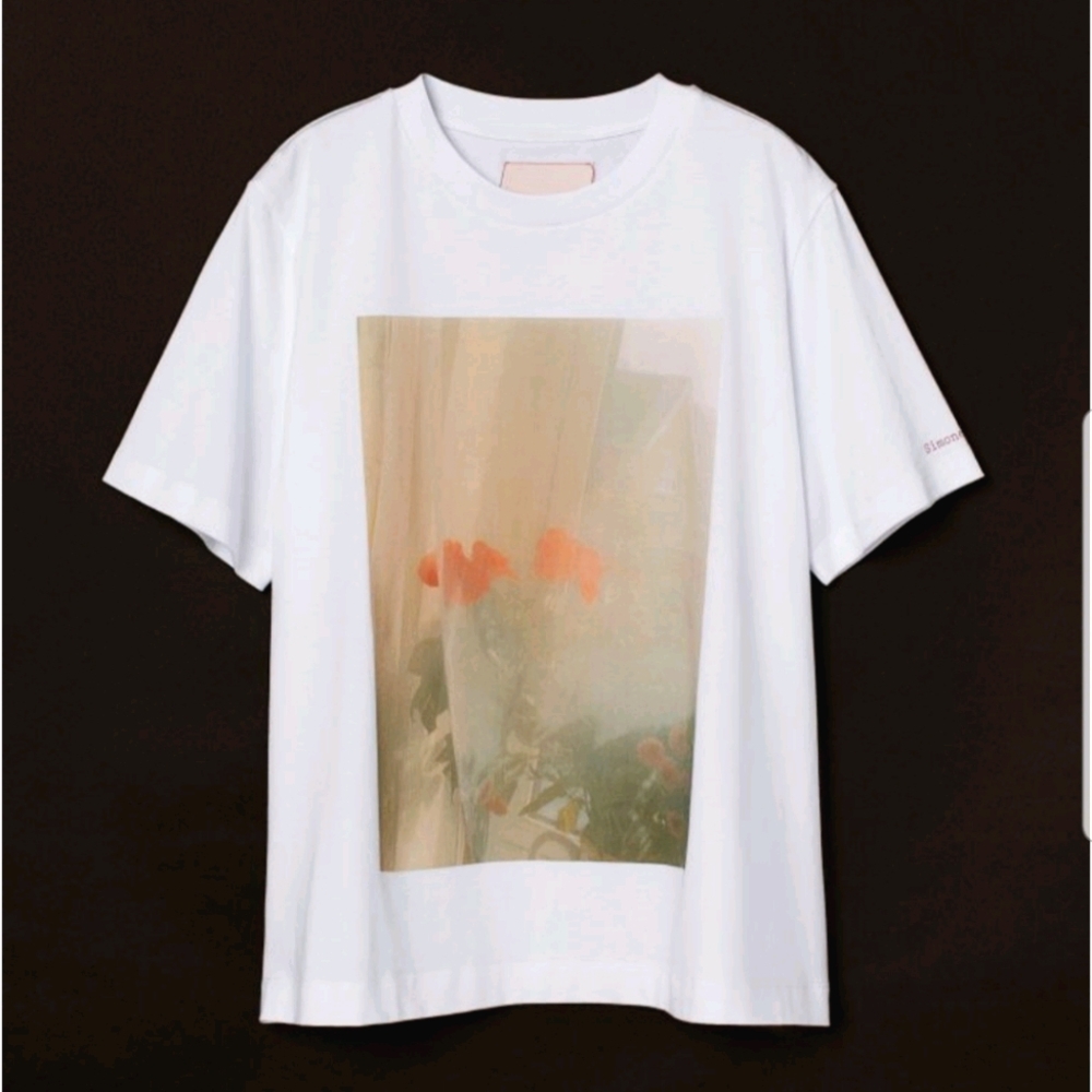 Simone Rocha x H&M Photo Print Cotton T-shirt